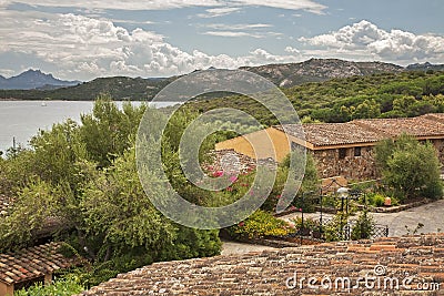 Capo dâ€™Orso Hotel Thalasso and SPA near Palau. Sardinia. Italy Stock Photo